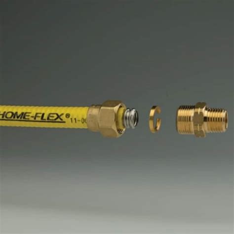 home depot flex gas line